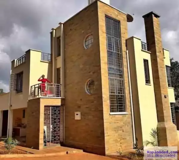 Photos: Kenyan Video Vixen, Vera Sidika Shows Off Her New House